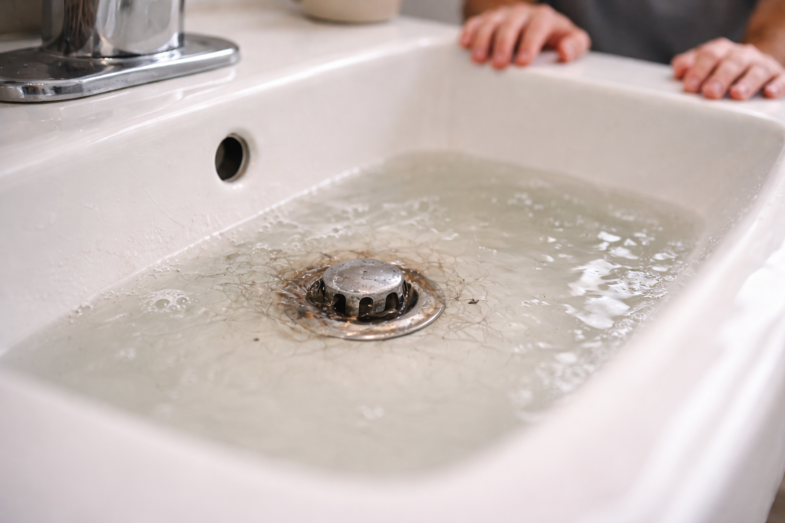 Slow-draining sink with water pooling.png